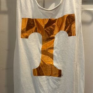 University of Tennessee Vols tank top.